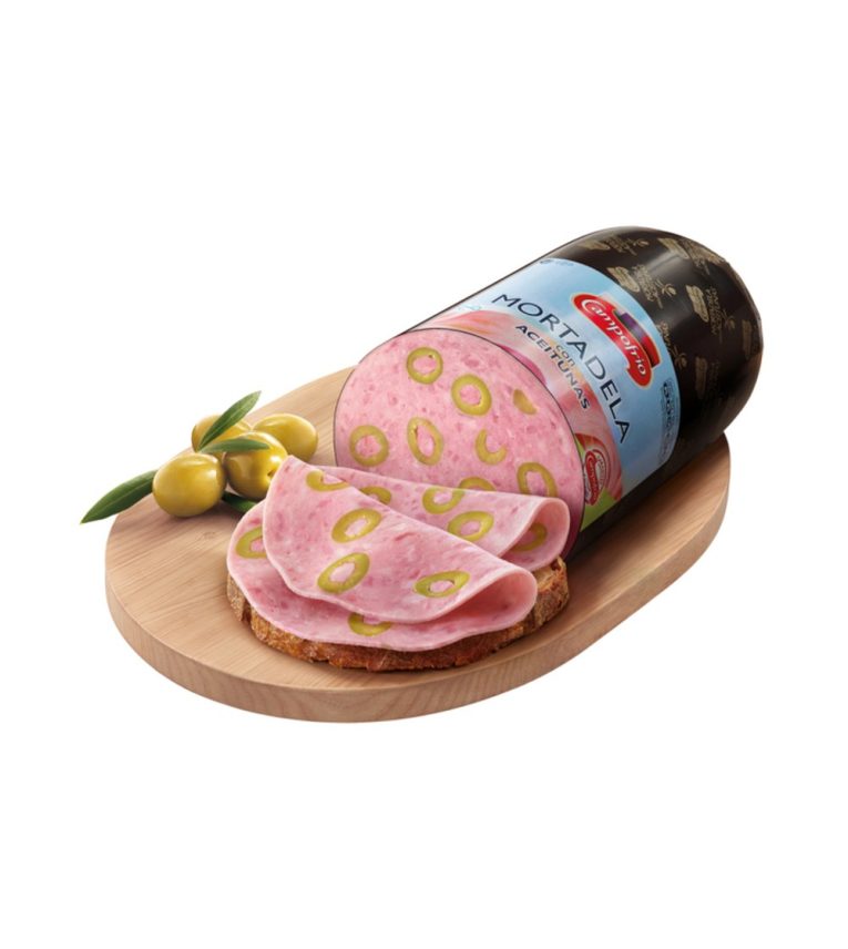 MORTADELA CON ACEITUNAS