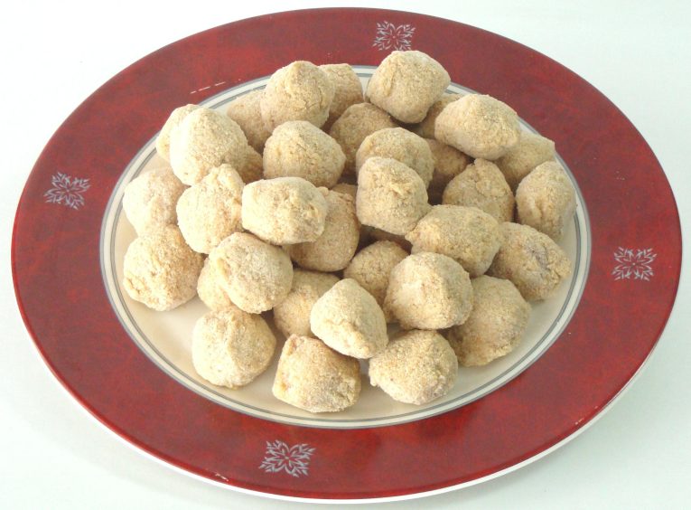 bolitas de pollo jamon y queso