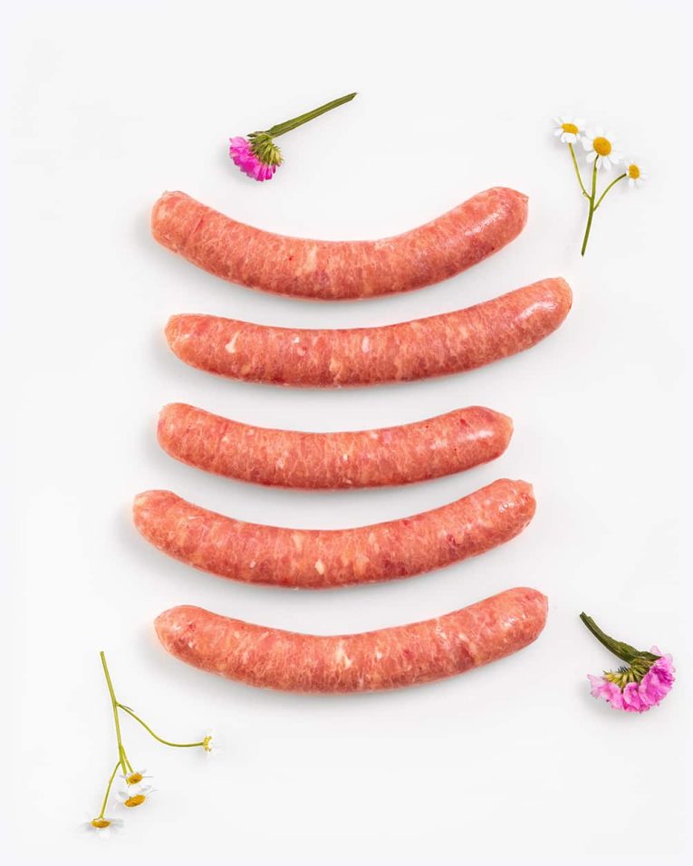 salchichas frescas de pollo 100% sin glute