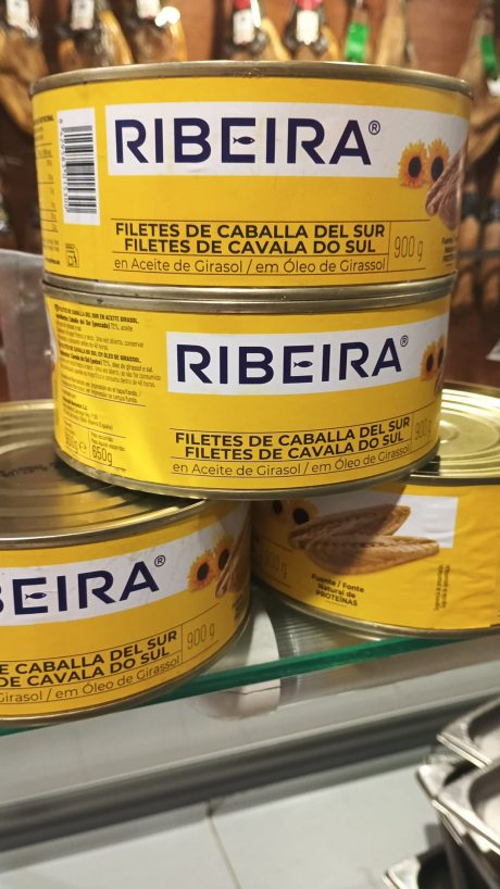 Ribeira Filetes De caballa DEL SUR  (aceite de girasol)